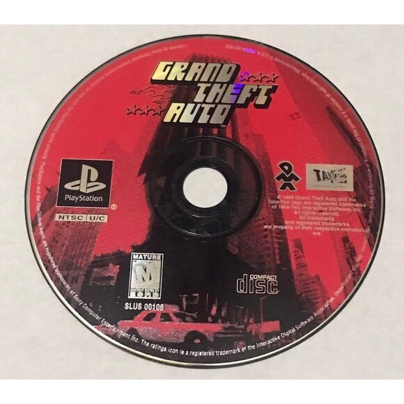 PS1: Grand Theft Auto, GTA, PlayStation 1 - Picture 1 of 1